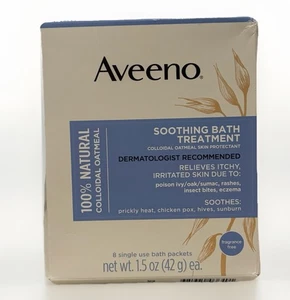 Aveeno Active Naturals Soothing Bath Treatment 100% natural colloidal oatmeal - Picture 1 of 2