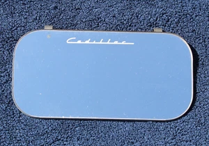 Vintage Cadillac Visor Mirror Vanity Mirror Clips Accessory GM Deville Eldorado - Picture 1 of 9