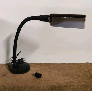 Veneta Lumi Lampe Gelenk Schwarz Metall Tisch Schreibtisch Vintage Design 70er - Bild 1 von 4