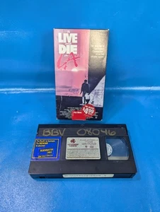 To Live and Die in LA (1986 VHS Tape Vestron Video) Former Blockbuster Rental - Imagen 1 de 5