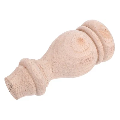  French Decorative Wooden Table Legs Furniture Replacement Dining - Image 1 of 4