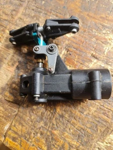 RAPTOR 30/50 HECKROTOR GETRIEBE C/W BLAU ALU PITCH CONTROL YOCH - Bild 1 von 1