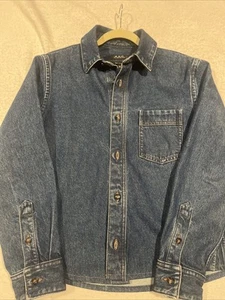 A.P.C. Men’s Rue Madame Paris Vittorio Denim Shirt Blue Sz XS Made In Portugal - Picture 1 of 8