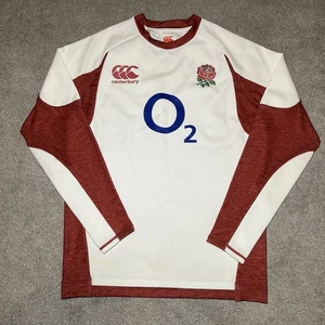 2016-18 England Rugby Track Top Training Vaposhield (M) Shirt Jersey Camiseta - Picture 1 of 14