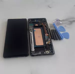 Samsung Galaxy Note 8 SM-N950 LCD Screen Display Digitizer +Frame UK - Picture 1 of 2