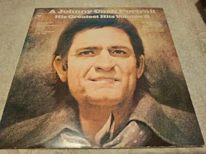 Johnny Cash A Johnny Cash Portrait, His Greatest Hits, Volume II UK LP Album - Picture 1 of 10