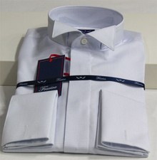 Camicia uomo sposo cerimonia cotone grigio Frarica cod 154 tg 41 42 43 44 45