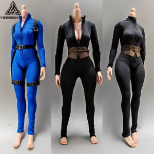 1/6 female soldier jumpsuit 12 inch solid body doll clothing model YEESENYIYI - Picture 1 of 28