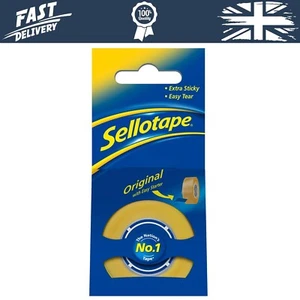 Original goldenes, transparentes Mehrzweckband für 18 mm x 25 m Rolle selbstklebend - Bild 1 von 3