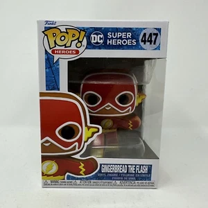 Funko Pop DC Super Heroes - GINGERBREAD THE FLASH #447 + Protector GRATUITO - Imagen 1 de 8