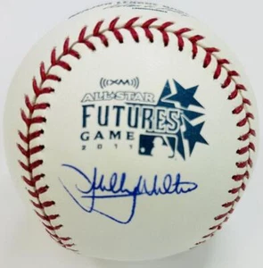 SHELBY MILLER SIGNED 2011 FUTURES BASEBALL LOS ANGELES DODGERS AUTOGRAPH COA J42 - Picture 1 of 1