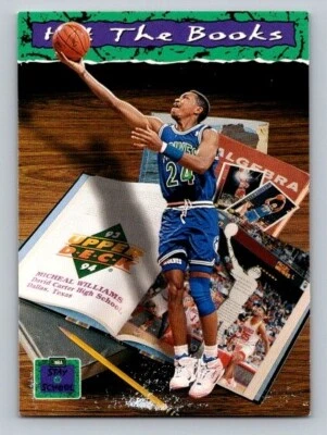 1993-94 Upper Deck Micheal Williams #481 Minnesota Timberwolves - Image 1 of 2