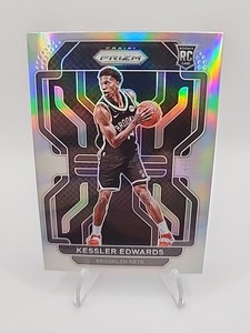2021-22 Panini Prizm - Silver Prizm #284 Kessler Edwards (RC)