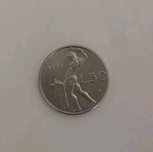 50 lire 1991 piccole - Foto 1 di 2