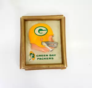 Green Bay Packers Fußball Techni Grafik Helm Plakette 1965? - Bild 1 von 5