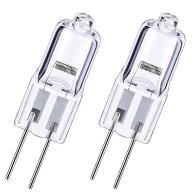 2Pcs Warm White Replacement Light Bulb for HALOSTAR OVEN 10W watt 12 V G4 12V - Image 1 of 4
