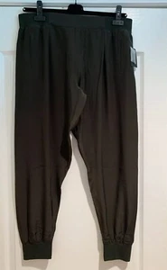 ATM SEIDE JOGGINGHOSE GRÜN GRÖSSE LARGE MIT TASCHEN NEU $ 295 - Bild 1 von 12