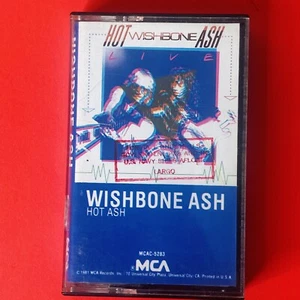 VTG 1981 WISHBONE ASH HOT ASH CASSETTE Tape Tested 80s - Picture 1 of 4