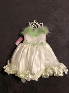 Baby/toddler Pageant ￼Fairy Wedding  Flower Girl Dress Size XSmall NWT - Picture 1 of 5