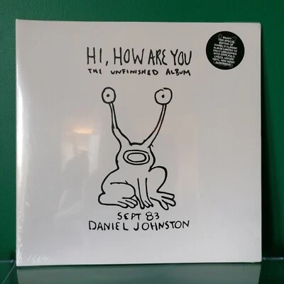 * DANIEL JOHNSTON - HI, HOW ARE YOU - MARBLED US LP - SEALED - 1000 ONLY * - Image 1 of 4
