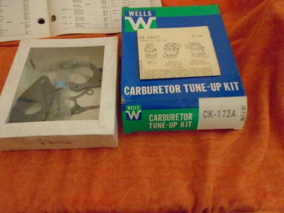 Kit carburador 1 bbl 61-67 chevy checker gmc oldsmobile pontiac studebaker Foto 1 de 2