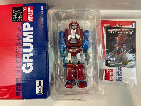 Badcube BC OTS-09 Grump GEARS Transformers MASTERPIECE US Seller 2021 Re-Issue Cover