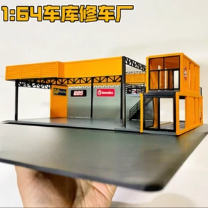 Outland 1/64 Diorama Car Garage Model City Repair Workshops Scene Display Models - Picture 1 of 17