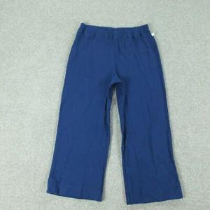Chicos Pants Womens 2 Blue Straight Capri 32x21.5 - Picture 1 of 21