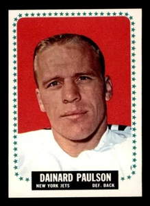 1964 Topps Football #122 Dainard Paulson NM/MT - Picture 1 of 2