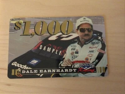 Dale Earnhardt Classic Assets Racing Phone Card Promo 1995 Sample Promotional - Image 1 of 4