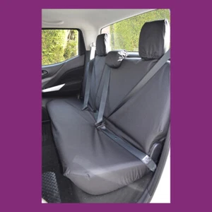 Mercedes-Benz Clase X 2017+ negro a medida impermeable cubierta de asiento trasero trasero - Imagen 1 de 2