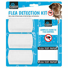 COMPLETE FLEA DETECTION KIT OR FLEA COMB SET GROOMING DOG PUPPY CAT ANIMAL PETS