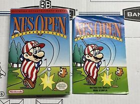 NES Open Tournament Golf (Nintendo NES) Box Manual No Game