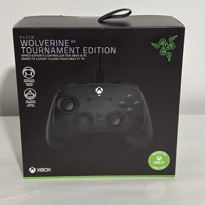 New Razer Wolverine V3 Tournament Edition Wired Gaming Controller Xbox PC - Picture 1 of 5