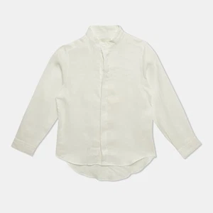 Fendi Kids White Linen Button Front Shirt 6 Yrs - Picture 1 of 6