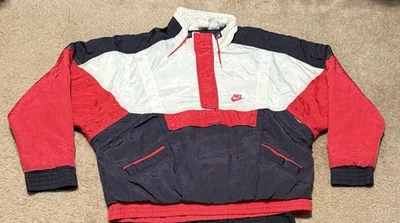 Vintage 90’s Nike Air Jordan  Flight Insulated Coat (XL) - Imagem 1 de 4