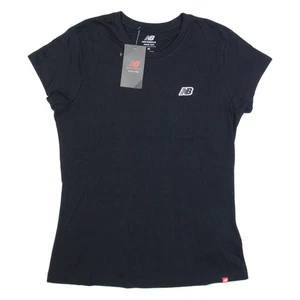 NEW BALANCE Maglietta Donna Nera M - Foto 1 di 6