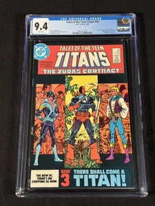 Tales of the Teen Titans #44 1984 CGC 9.4 4451817019  1st App Jericho - Picture 1 of 6