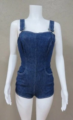 Traje de baño vaquero vintage años 50 Saks Fifth Avenue The Young Circle Marilyn Monroe Foto 1 de 4