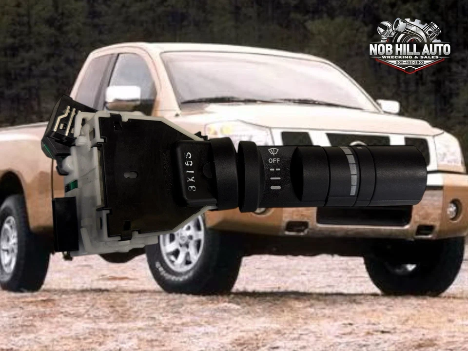 Interruptor limpiaparabrisas Nissan Titan SE 5,6 L 4x2 2004-2005 OEM Foto 1 de 4