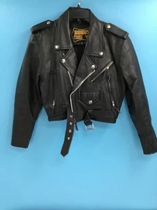 Bonus Echtleder schwarze Lederjacke Größe S - Bild 1 von 6