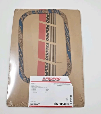 Junta de cárter de aceite del motor Geo Metro 1L 3Cyl Fel-pro OS 30540C 1985-95 Chevy Suzuki Foto 1 de 4