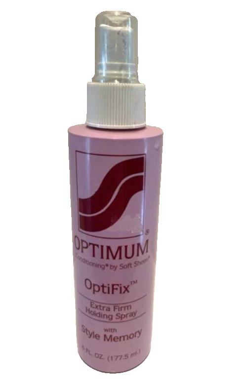 Spray de sujeción extra firme Optimum Soft Sheen Optifix - 6 oz - rápido Foto 1 de 1