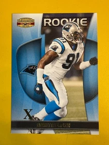 68070 2009 Donruss Gridiron Gear Gold X's #146 Everette Brown PANTHERS RC 12/100 - Picture 1 of 3