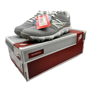 New Balance Minimus Damen-Golfschuhe ohne Spikes grau weiß NBGW1001 neu im Karton Größe 6B - Bild 1 von 9