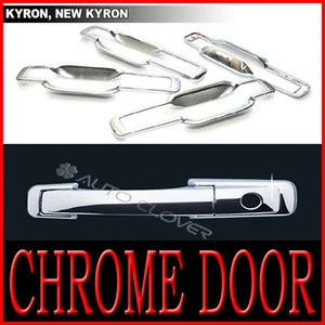 Chrome Door Handle Cover 16p Kit For 2007 2010 Ssangyong Kyron - Bild 1 von 1