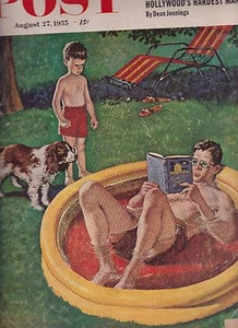 Saturday Evening Post Ernest Borgnine Amos Sewell August 27 1955 - Picture 1 of 1