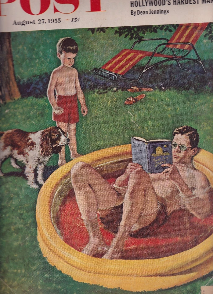 Saturday Evening Post Ernest Borgnine Amos Sewell August 27 1955 - Image 1 of 1