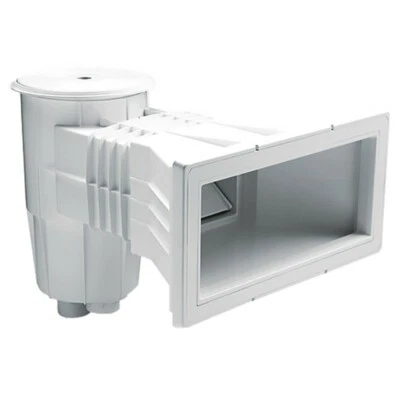 AstralPool Skimmer Weiß für Betonbecken 00251 Skimmer 15 L Runde Abdeckung