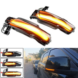 LED Sequential Side Mirror Turn Light Indicator For Jeep Grand Cherokee 11- 2020